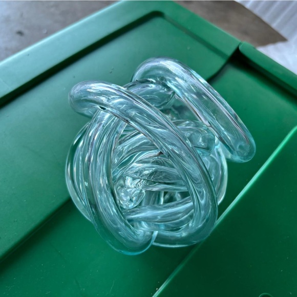 New West Elm Glass Knot - Picture 4 of 10